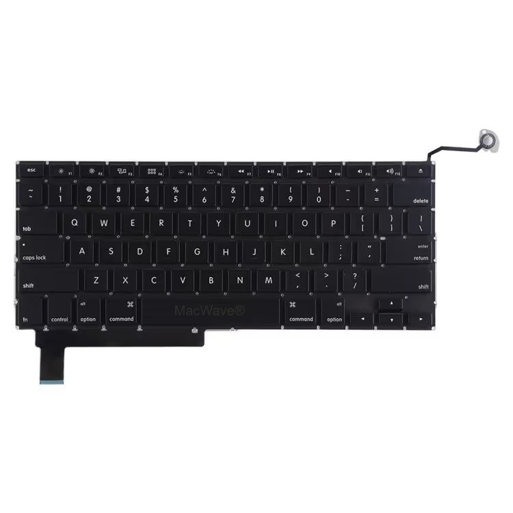 A1286 Keyboard (US Layout) for Apple MacBook Pro 15 inch A1286 Mid 2009, A1286 Mid 2010, A1286 Early 2011, A1286 Late 2011, A1286 Mid 2012