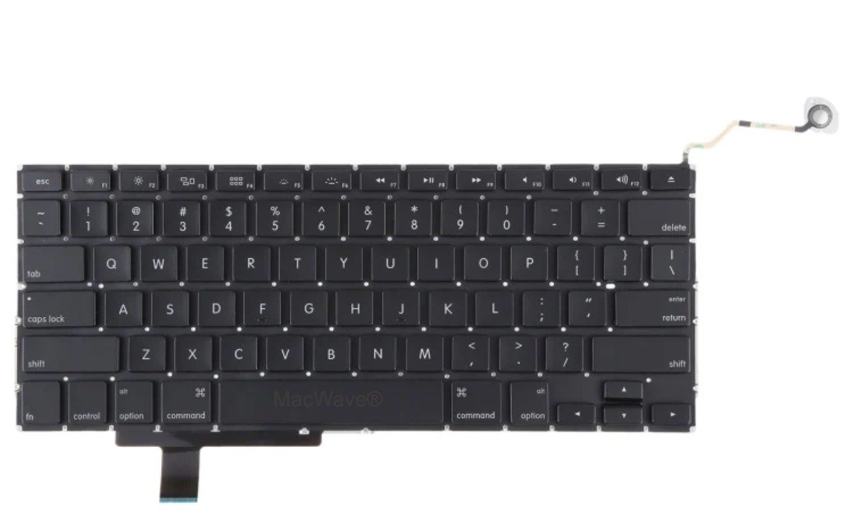 A1297 Keyboard (US English) for Apple MacBook Pro 17 inch A1297 Early 2009, A1297 Mid 2009, A1297 Mid 2010, A1297 Early 2011, A1297 Late 2011