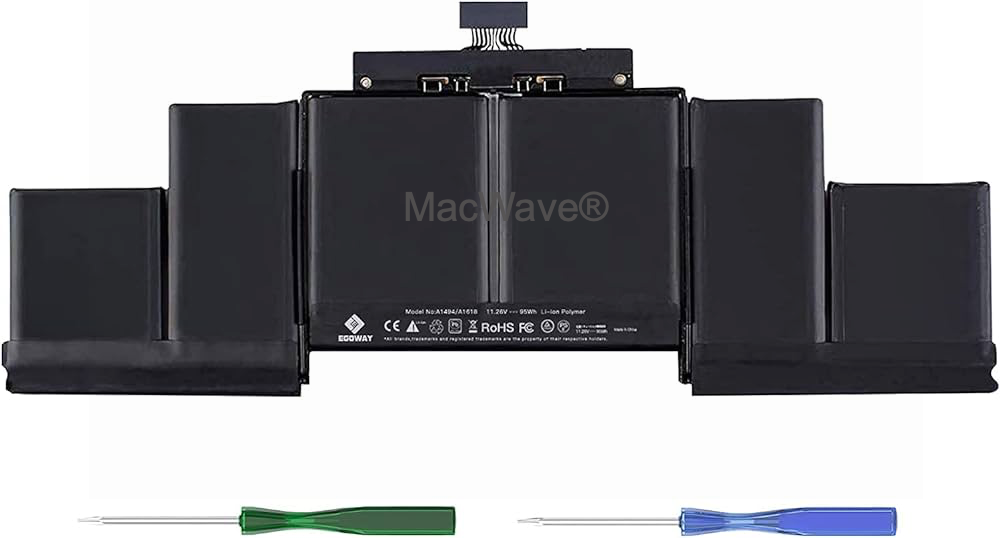 A1618 Battery for Apple MacBook Pro 15 inch Retina A1398 Mid 2015