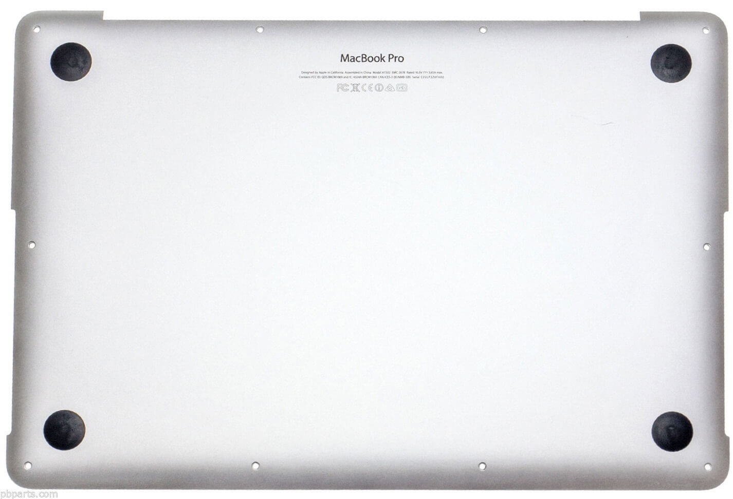 A1425 Bottom case for Apple MacBook Pro 13 inch Retina A1425 (Late 2012 - early 2013)
