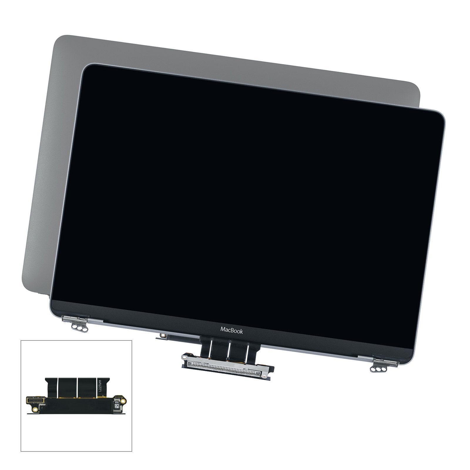A1534 LCD Screen Display Assembly, Space Gray for Apple MacBook 12-inch A1534 (Early 2015 - Mid 2017)