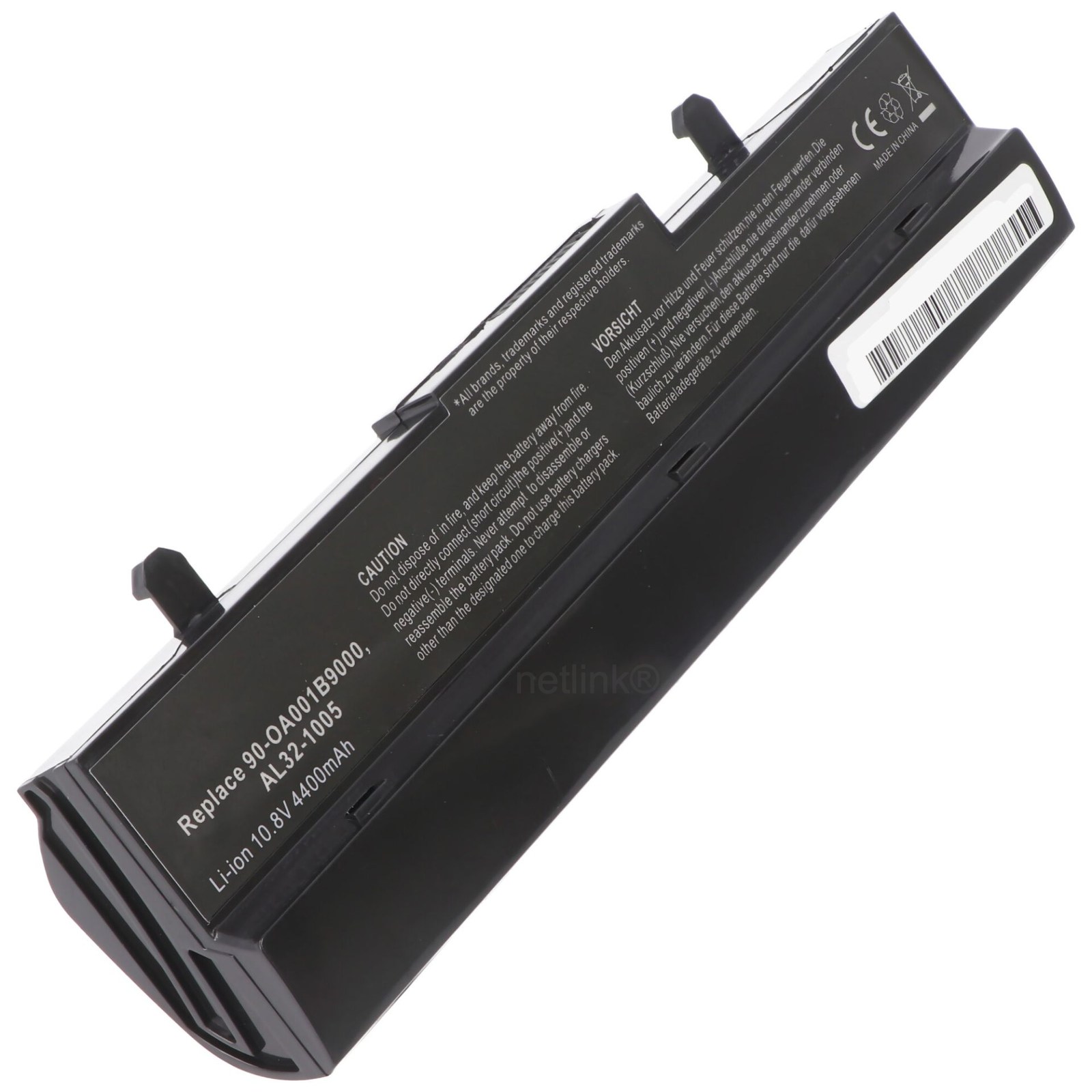 Replacement AL31-1005 Laptop Battery for Asus Eee PC 1005H 1005HAB 1005HAD Series