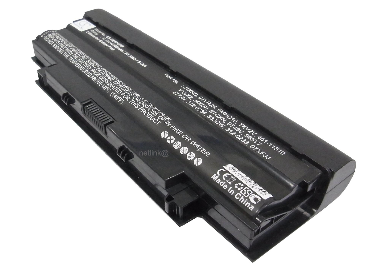 Replacement J1KND Battery for Dell Inspiron N4010 N4110 N5050 N5110 N4110 Laptop