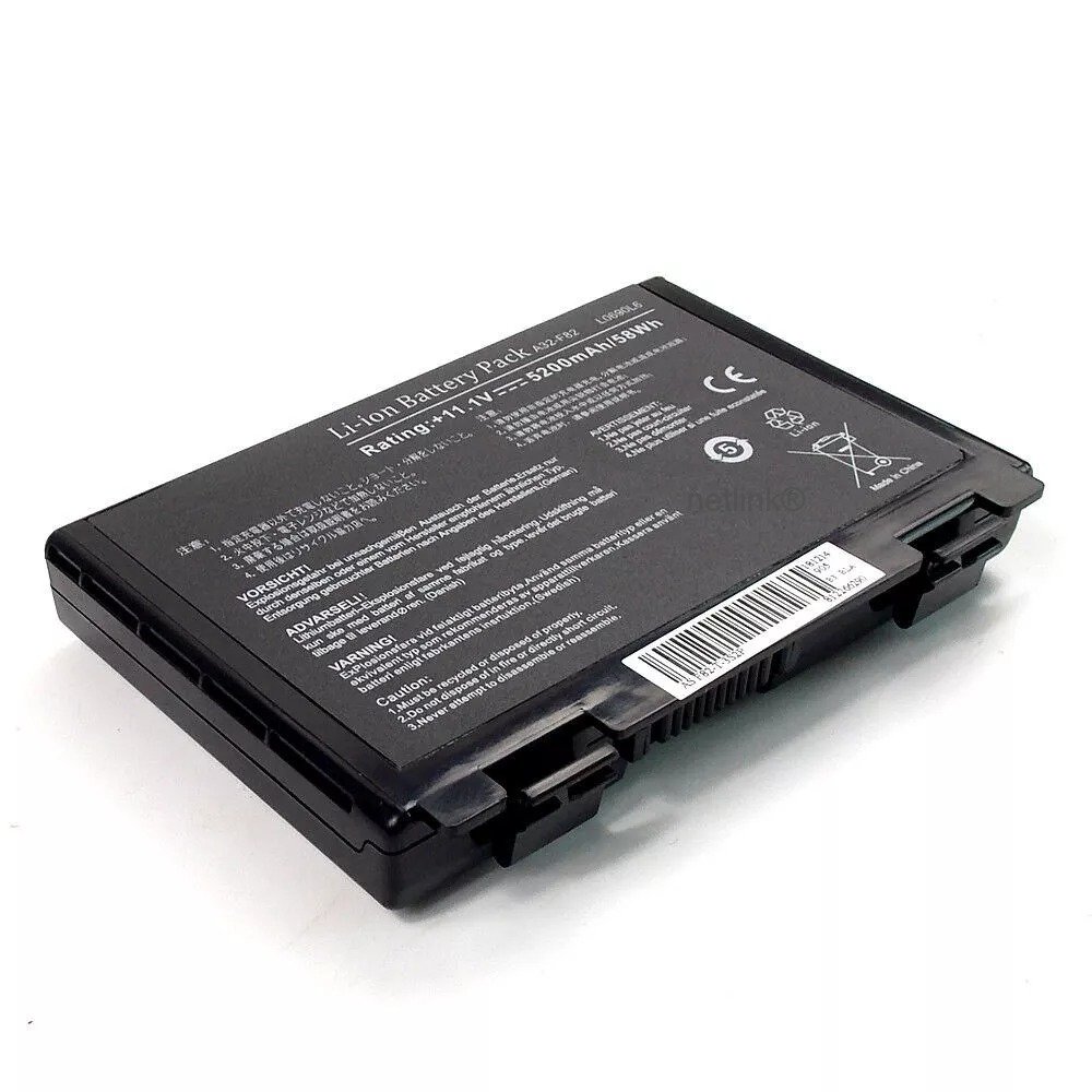 Replacement Laptop Battery for Asus F82 K40 K40lJ K7010-A1 P50 PR08D X5D series