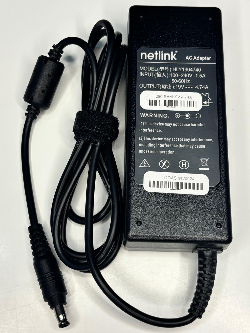 90W AC Adapter Charger 19V 4.74A 5.5mm*3.0mm for Samsung NP-SF311, NP-SF310
