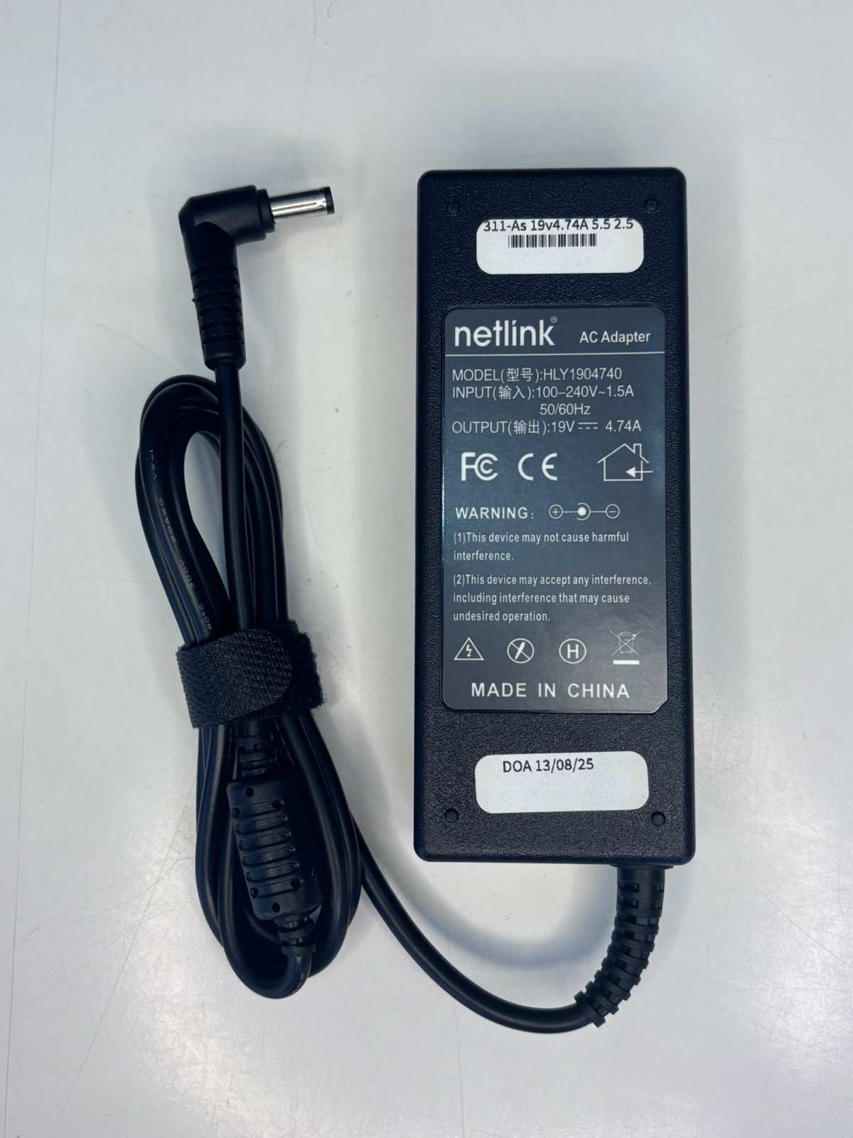 90W Asus Acer HP AC Adapter Charger 19V 4.74A 90W 5.5mm*2.5mm for Acer TM 200 HP Compaq 2100 Series