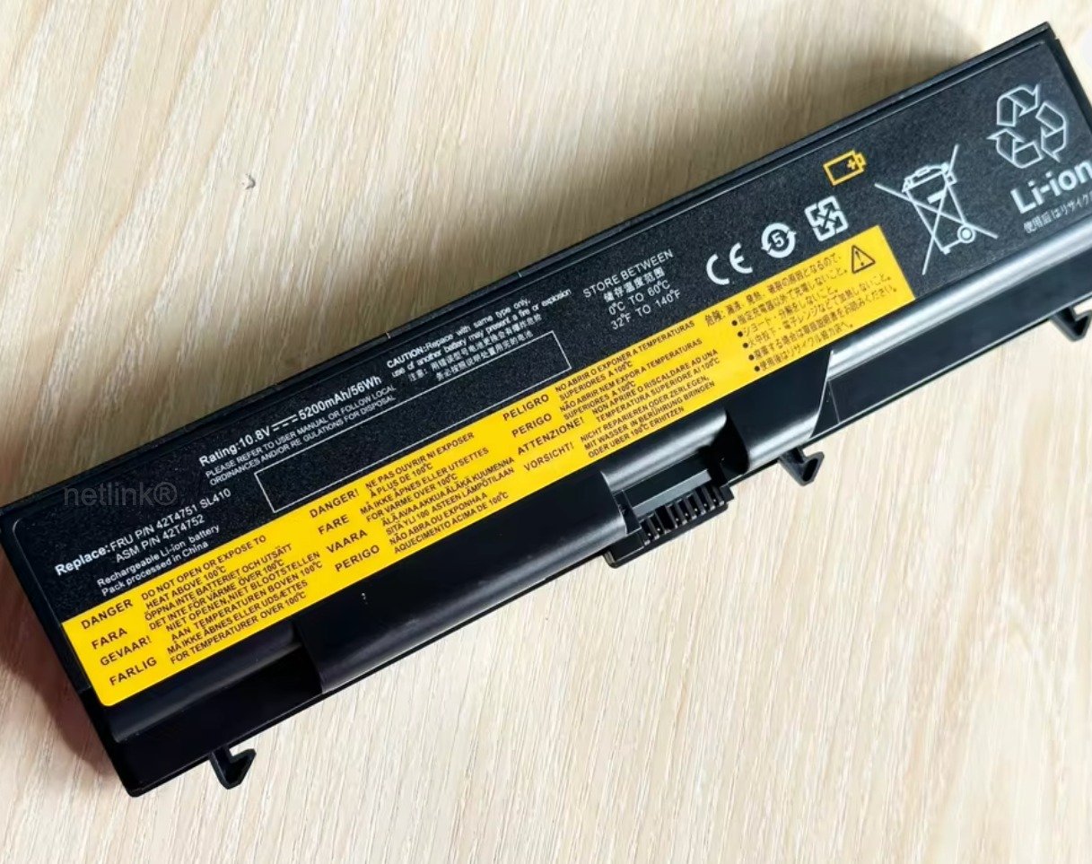Replacement 42T4235/ Battery for Lenovo ThinkPad T410 T510 L412 W510, W520, (MT410LH-AT)Series