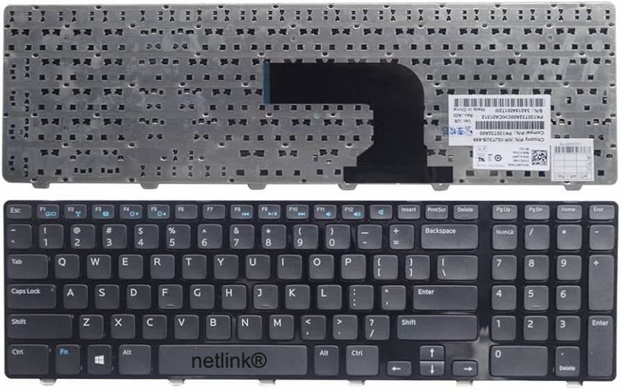 Replacement Laptop Keyboard PK130T32A00 For Dell Inspiron 17R-5721 17R-5737 17-3721 17-3737 N5721 M731R
