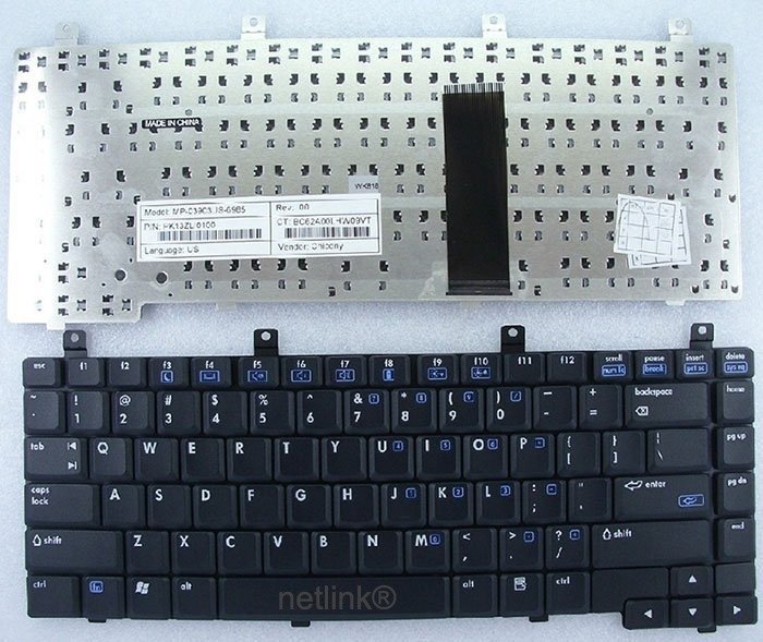 Replacement Laptop Keyboard V0318BIAS1 For HP Pavilion ZV5000 ZV6000 DV5000 ZX5000 ZV5400 nx6125