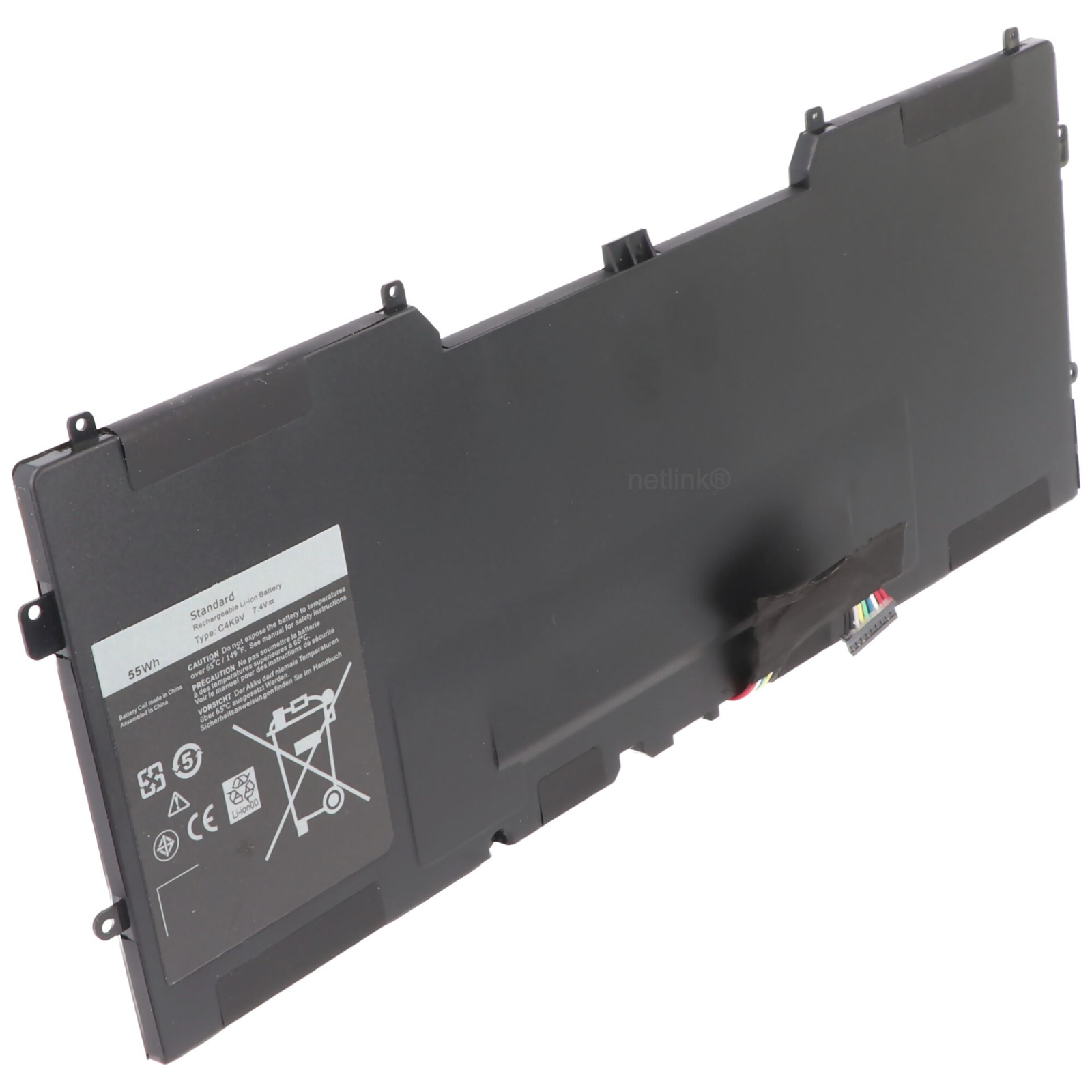 Replacement 0C4K9V Laptop Battery for Dell XPS 12 XPS 12 9Q23 XPS 13 L322x XPS 13 9333 series.