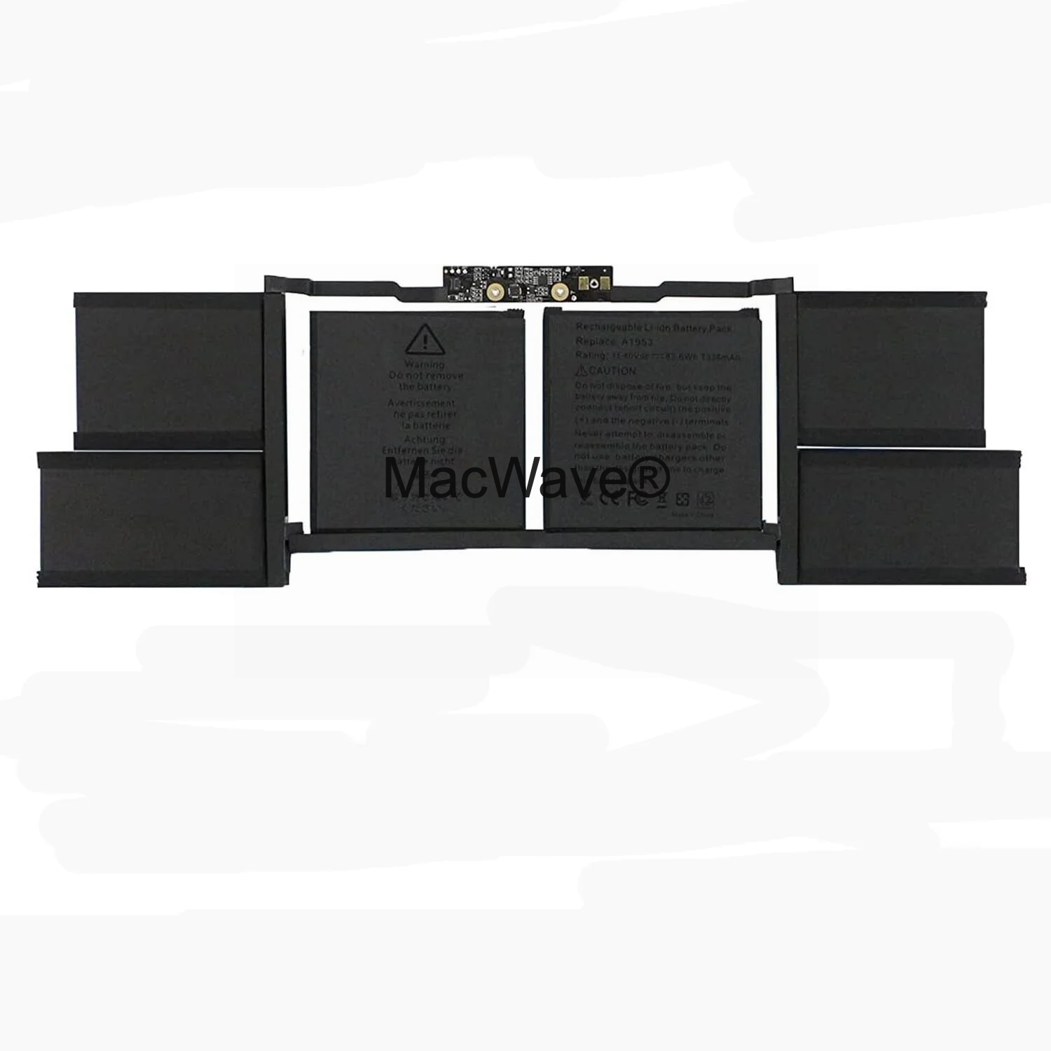 A1953 Battery for Apple MacBook Pro 15-inch retina Touch Bar A1990 (Mid 2018 - Mid 2019)