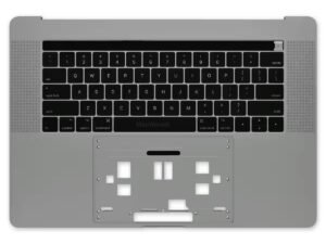A1990 Palm Rest, Top Case, Keyboard Casing Space Grey for Apple MacBook Pro 15-inch Retina Touch A1990 (Mid 2018)
