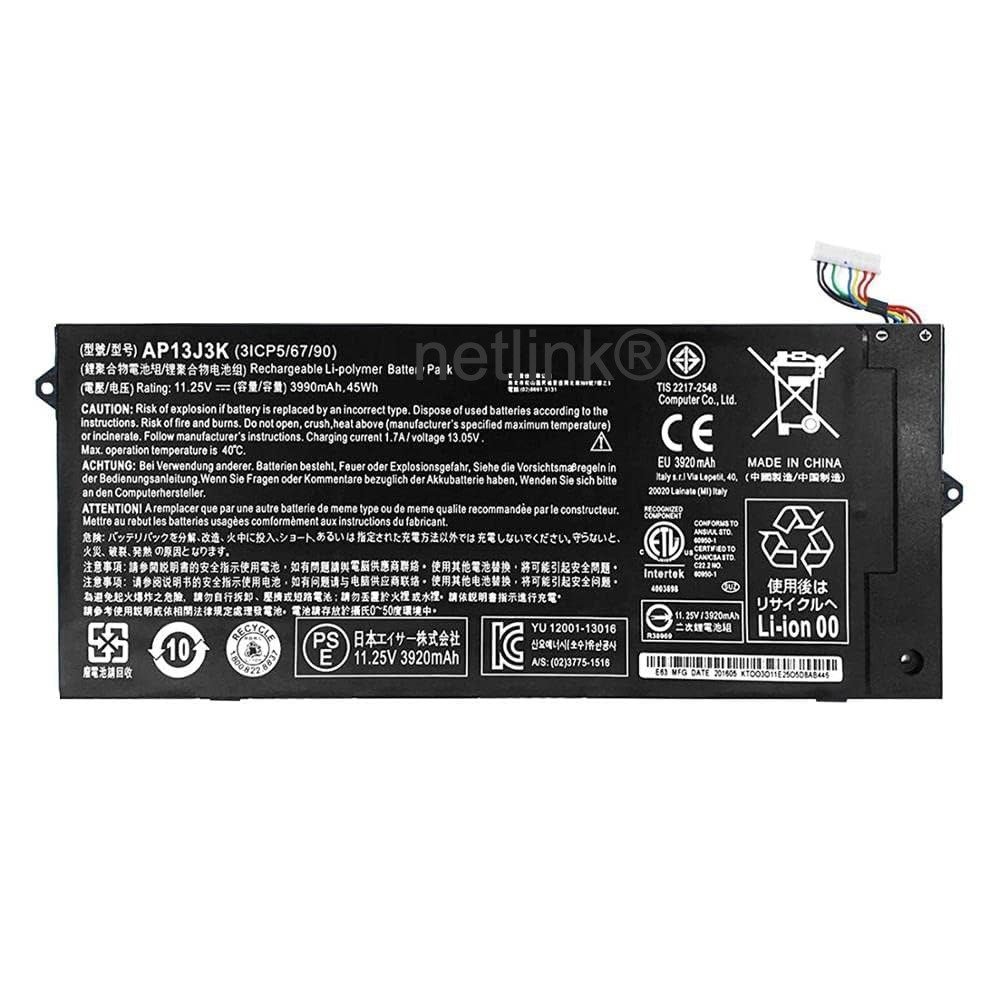 Replacement FLIW AP13J4k Laptop Battery for Acer Chromebook C720 C720P C740 Series
