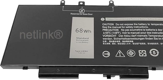 Replacement GJKNX Laptop Battery for Dell Latitude 5480 5490 5580 5590