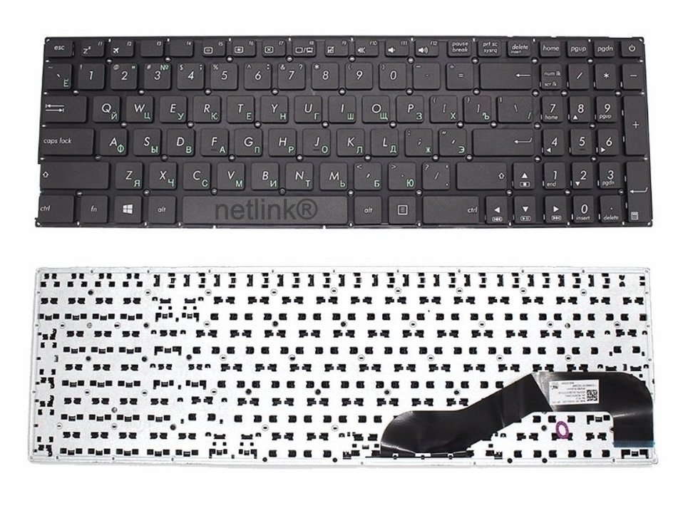New Laptop Replacement Keyboard for Asus X540 X540LA X540S X540SC X543U X540 X540LA X540L MP-13K93US-G50 Windows 8 US Layout "Without Frame"