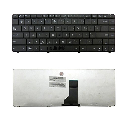 Replacement Laptop Keyboard V118662AS1 for Asus B43J K43B K43BY K43S K43TA K43U N43 N43JF X44