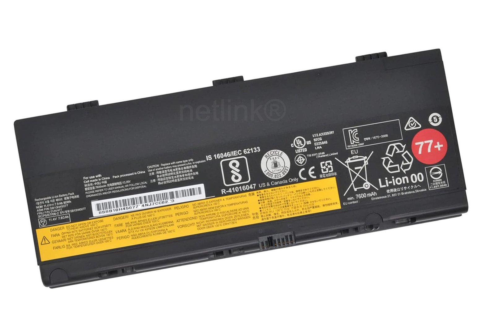 Replacement SB10H45077 Laptop Battery for Lenovo ThinkPad P50