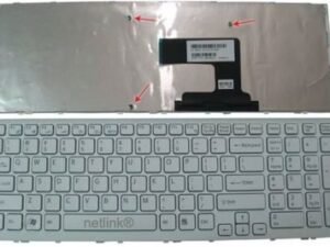 Laptop Replacement Keyboard for Sony VAIO VPC-EL VPC-EL1AJ VPC-EL25EC VPC-EL2AJ 9Z.N5CSW.C01 Window 8 US Layout White