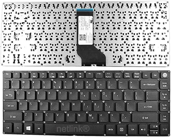 New Laptop Replacement Keyboard for Acer Aspire E5-573 E5-573G E5-573T E5-571 E5-571G E5-571P 3 A315-21-4098 UK Windows 8