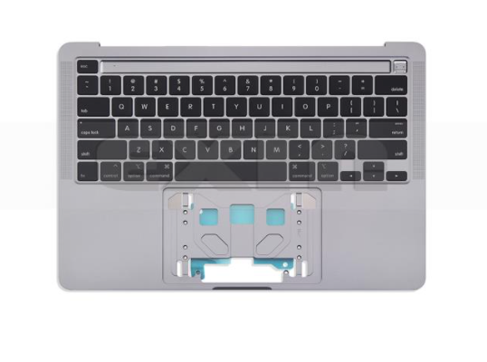 A2251 Top Case, Space Gray for Apple MacBook Pro 13-inch Retina Touch A2251 (Mid 2020)