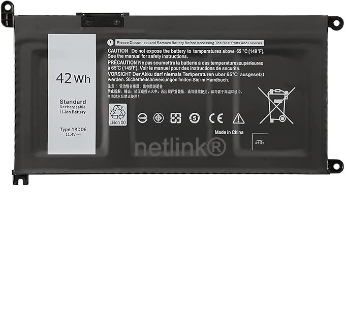 Replacement YRDD6 Laptop Battery For Dell Latitude Inspiron 5485 5491 5493 5584 5593 5590 Vostro 5481 5490 Series