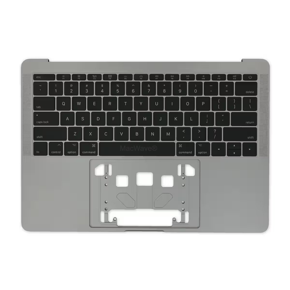A1708 Palm rest, Top case, Keyboard casing (Space Grey) for Apple MacBook Pro 13-inch A1708 Late 2016-Mid 2017