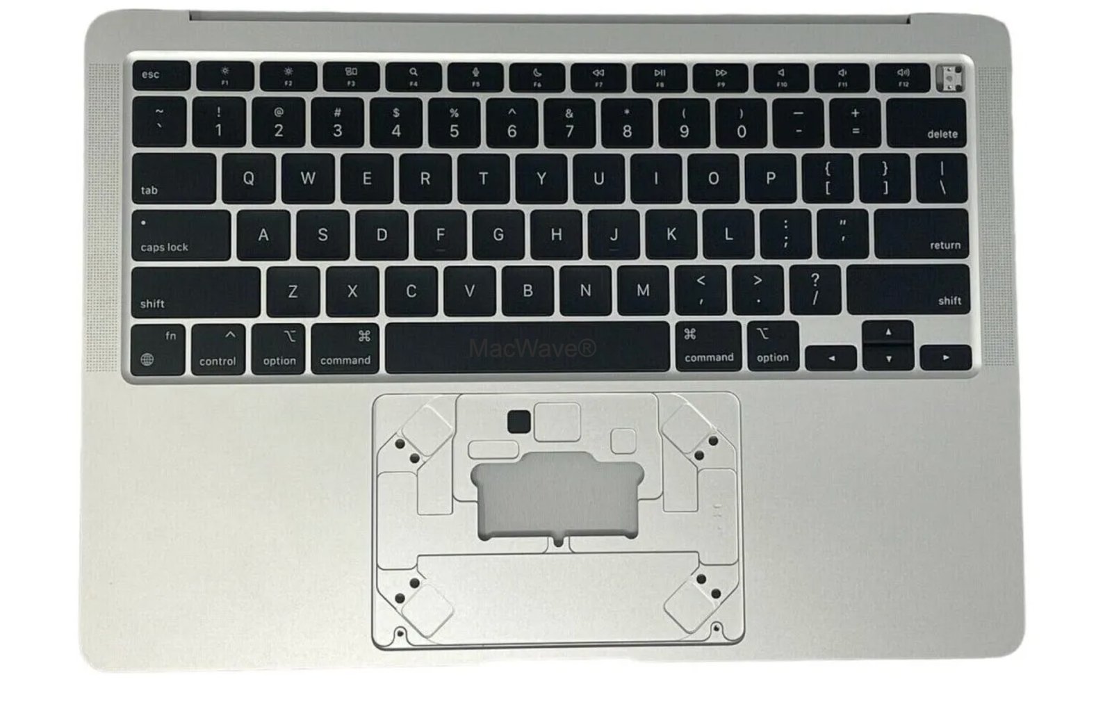 A2337 Palm Rest, Top Case, Keyboard Casing with Keyboard, Silver for Apple MacBook Air 13" Retina(M1, 2020)