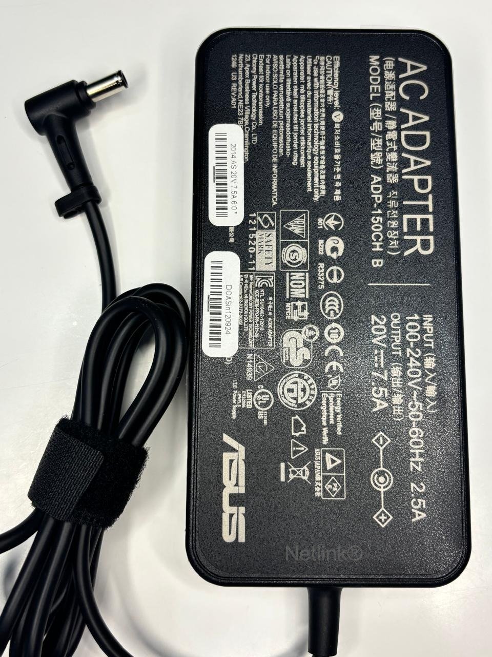 150W AC Charger for Asus TUF Rog ADP-150CH B Strix G531GT G531GD G731GT FX505 FX505D FX505GT FX505DT FX705DD FX705DT FX705DU 20V 7.5A 6.0 * 3.7mm