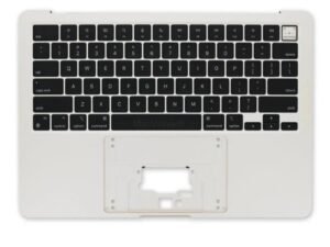 A2681 Palm Rest, Top Case, Keyboard Casing + Keyboard for MacBook Air 13.3" M2 A2681 2022 UK Layout Silver