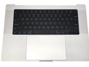 A2485 Palm Rest, Top Case, Keyboard Casing for MacBook Pro 16" 2021, A2780 MacBook Pro 16" 2023 US Layout Silver