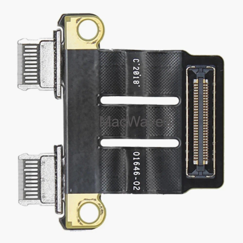 A1989 I/O Board USB-C Connector Board (Right or Left) for Apple MacBook Pro Retina Touch (2018 - 2020) 13-inch A1989 A2159 A2289 A2251, 15-inch A1990,16-inch A2141