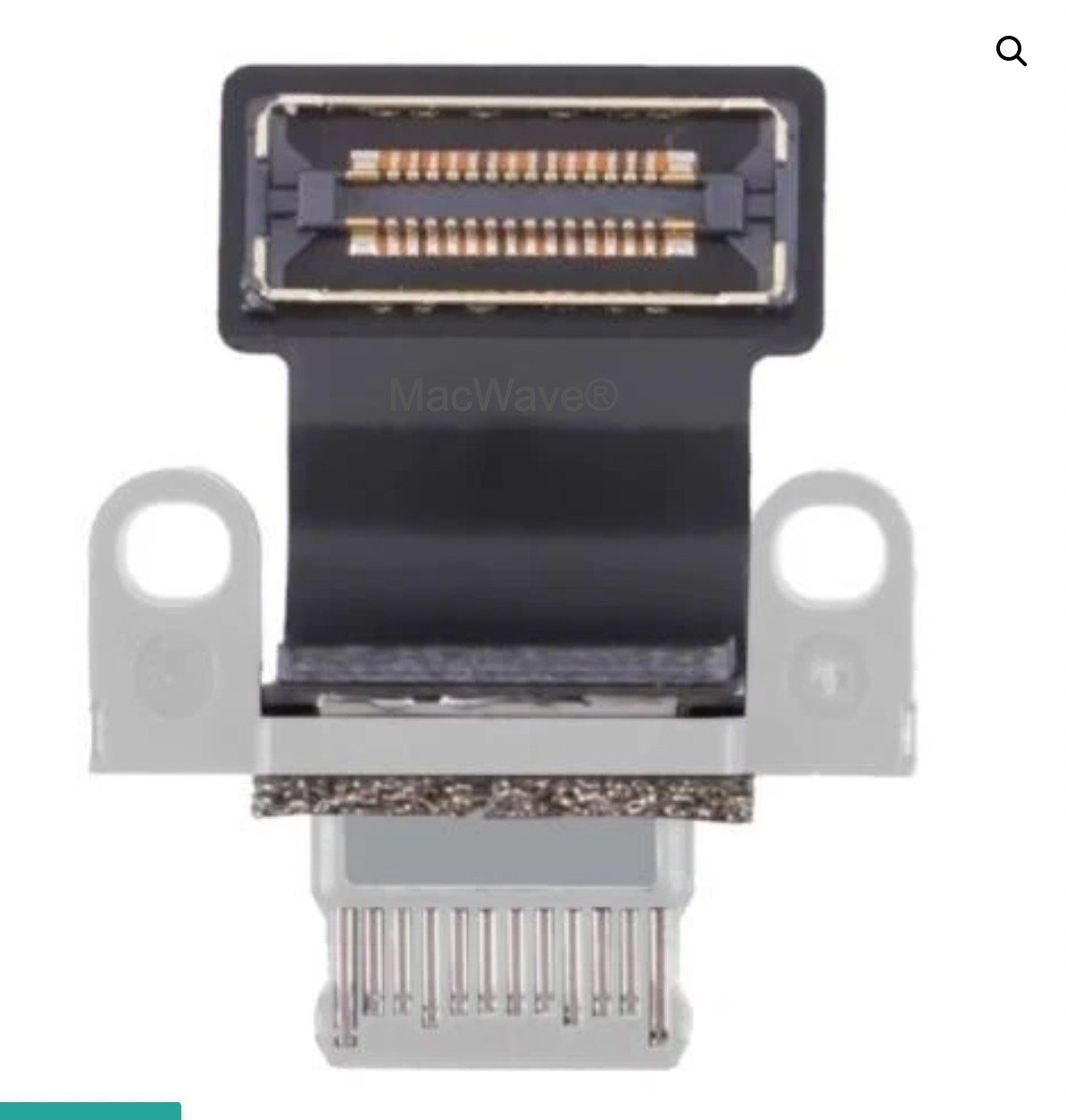 A2442 A2485 A2779 A2780 USB-C Charging Port Flex Cable (White) for Apple MacBook Pro 16" A2485 2021, 14" A2442 2021, 14" A2779 2023, 16" A2780 2023