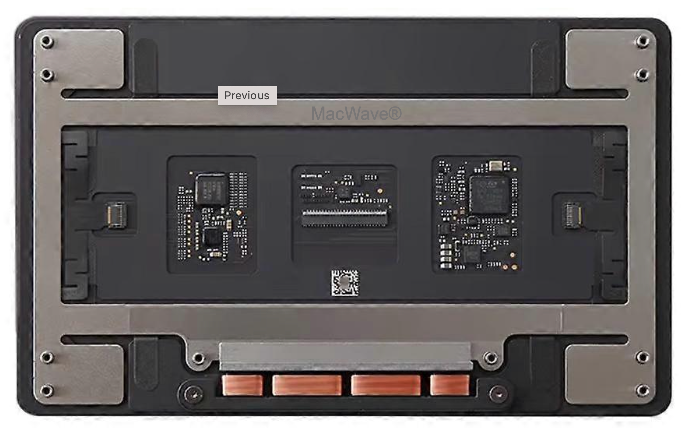 A3185 Trackpad without cable for MacBook Pro 14" M4 Max Late 2024 (Space Black)