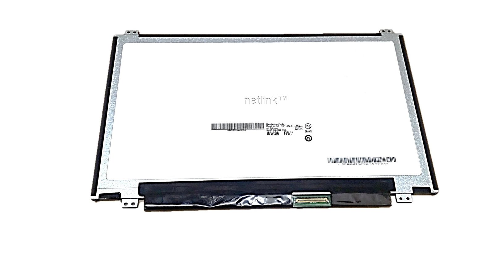 11.6 Slim LED 40pin Top and Bottom Hooks B116XTN04.0 Replacement Laptop Screen