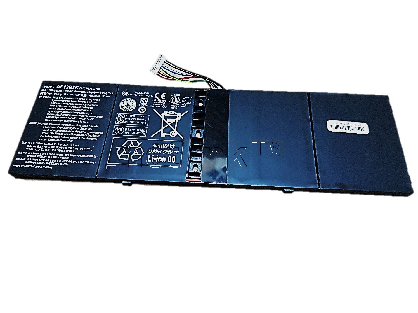 Replacement AP13B3K Laptop Battery for Acer Aspire M5-583p V5-572p V5-572g V5-573 V5-473 V7-481 Series