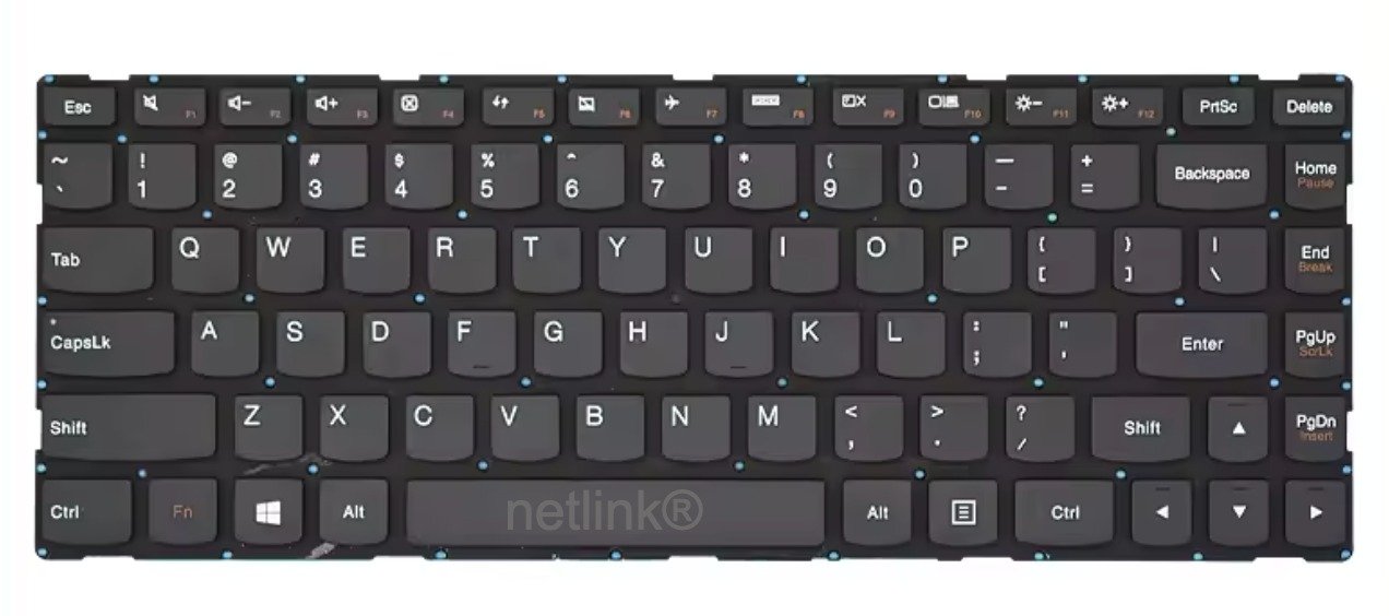 Laptop Keyboard for Lenovo Ideapad 100S-14IBR 300S-14ISK 500S-14ISK S41-70 Series(US Windows 8)