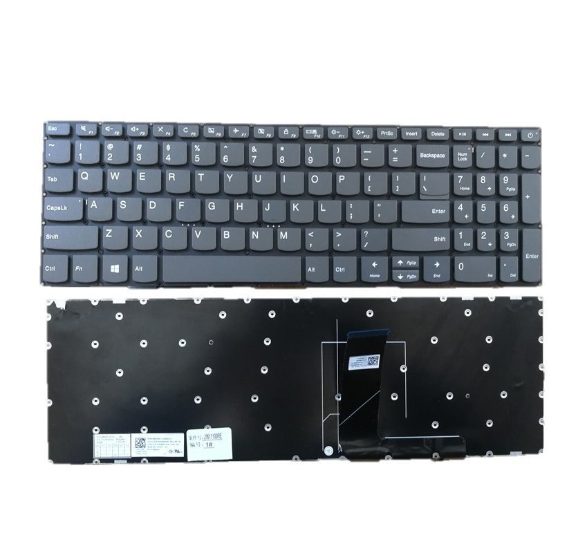 New Laptop Replacement Keyboard for Lenovo IdeaPad V130-15IKB V130-15IGM V130-15AST Windows 8 US "Without Frame"