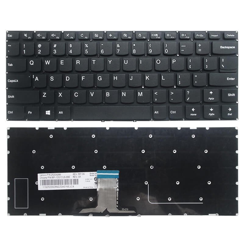 Replacement Laptop Keyboard SN20K82264 for Lenovo 310S-14 310S-14ISK 710S-14