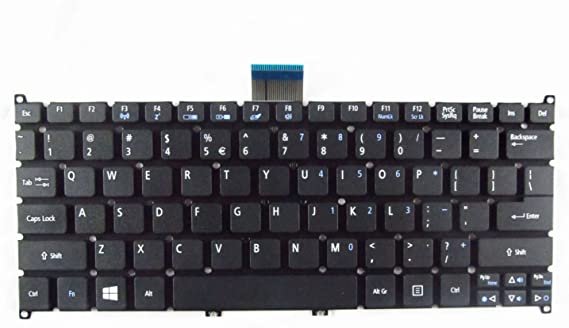 Replacement Laptop Keyboard for Acer Aspire S3 -391 S5-391 V5-121 Aspire one 725