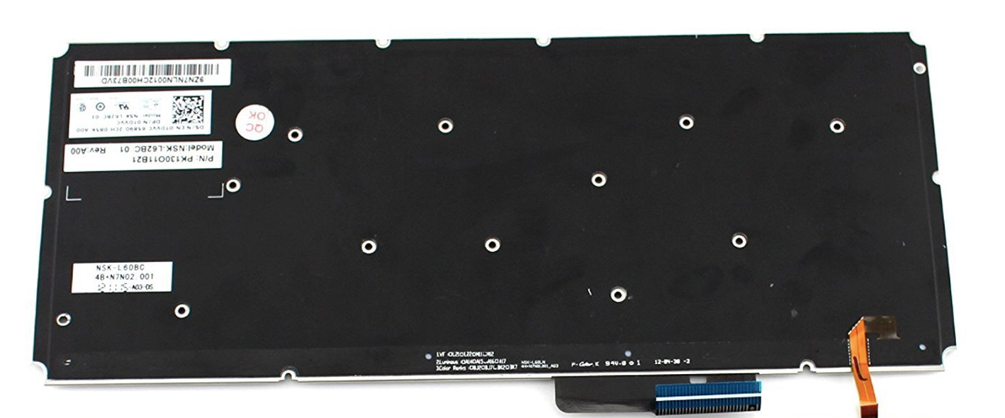 Replacement Laptop Keyboard for Dell XPS 14 14R 14-L421x 15-L521x