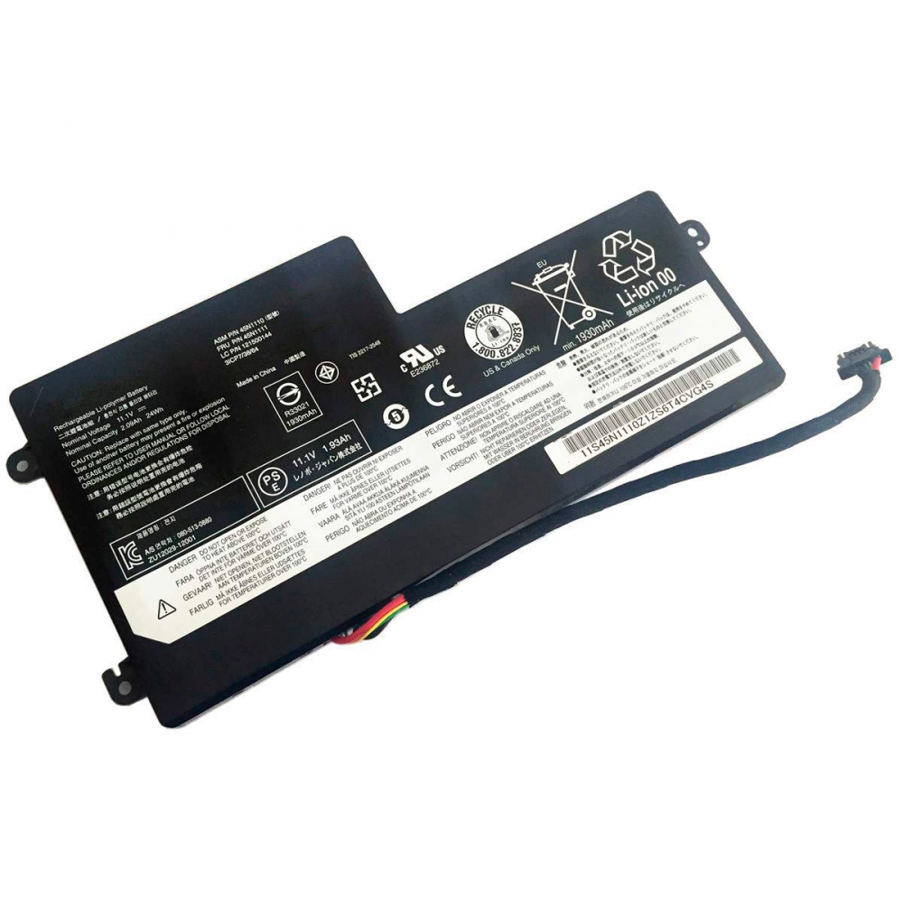 Replacement battery 45N1108 45N1110 for Lenovo ThinkPad X250 Laptop