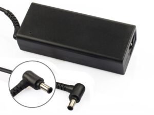 Replacement AC Adapter Charger 2.3A 45W 6.5mm*4.4mm for Sony Notebook VGP-AC19V67 VGP-AC19V69