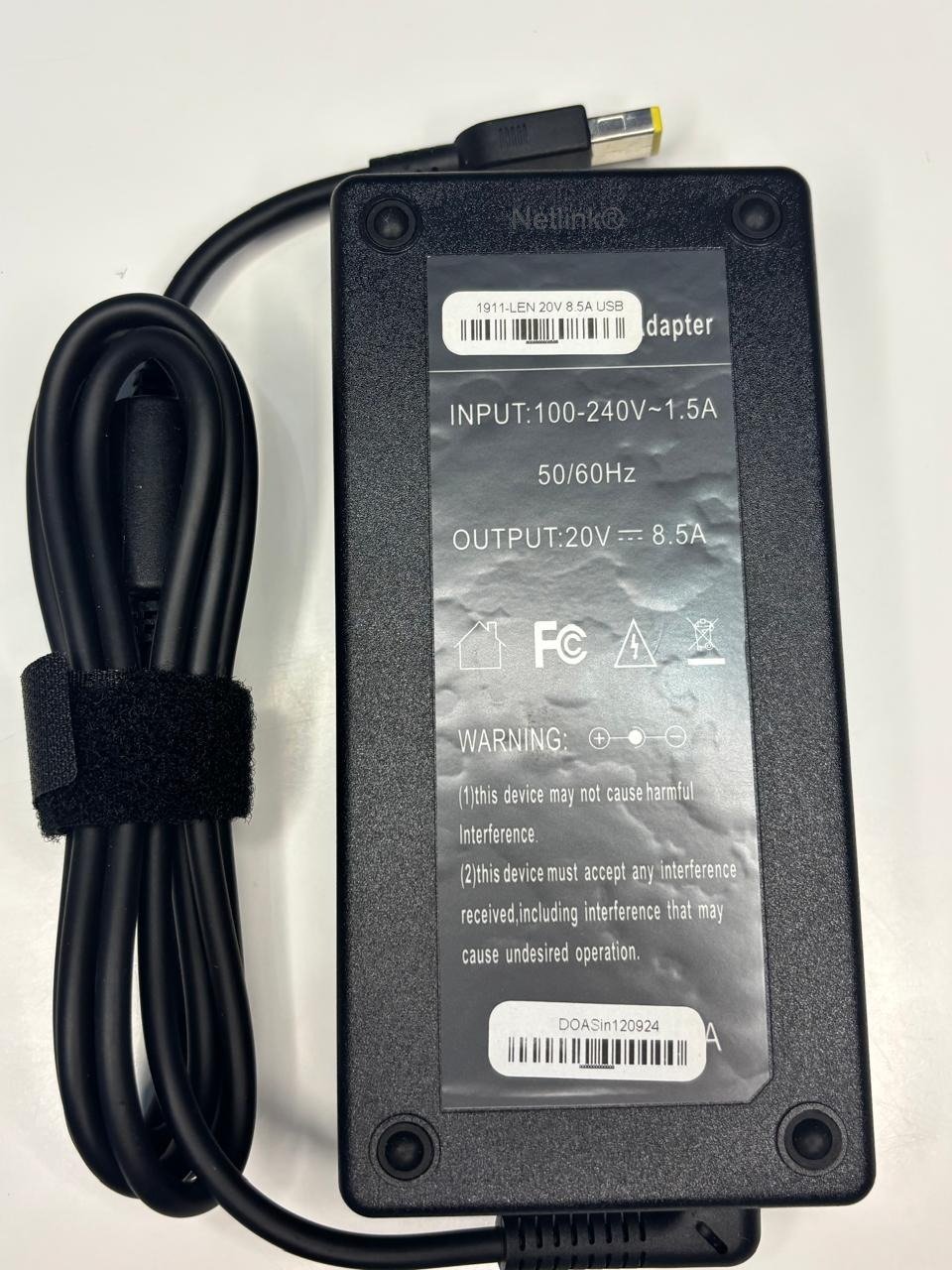 170W 20V 8.5A AC Adapter for Lenovo Thinkpad W520, W530, W520i, W700, W700DS, W701, W701DS