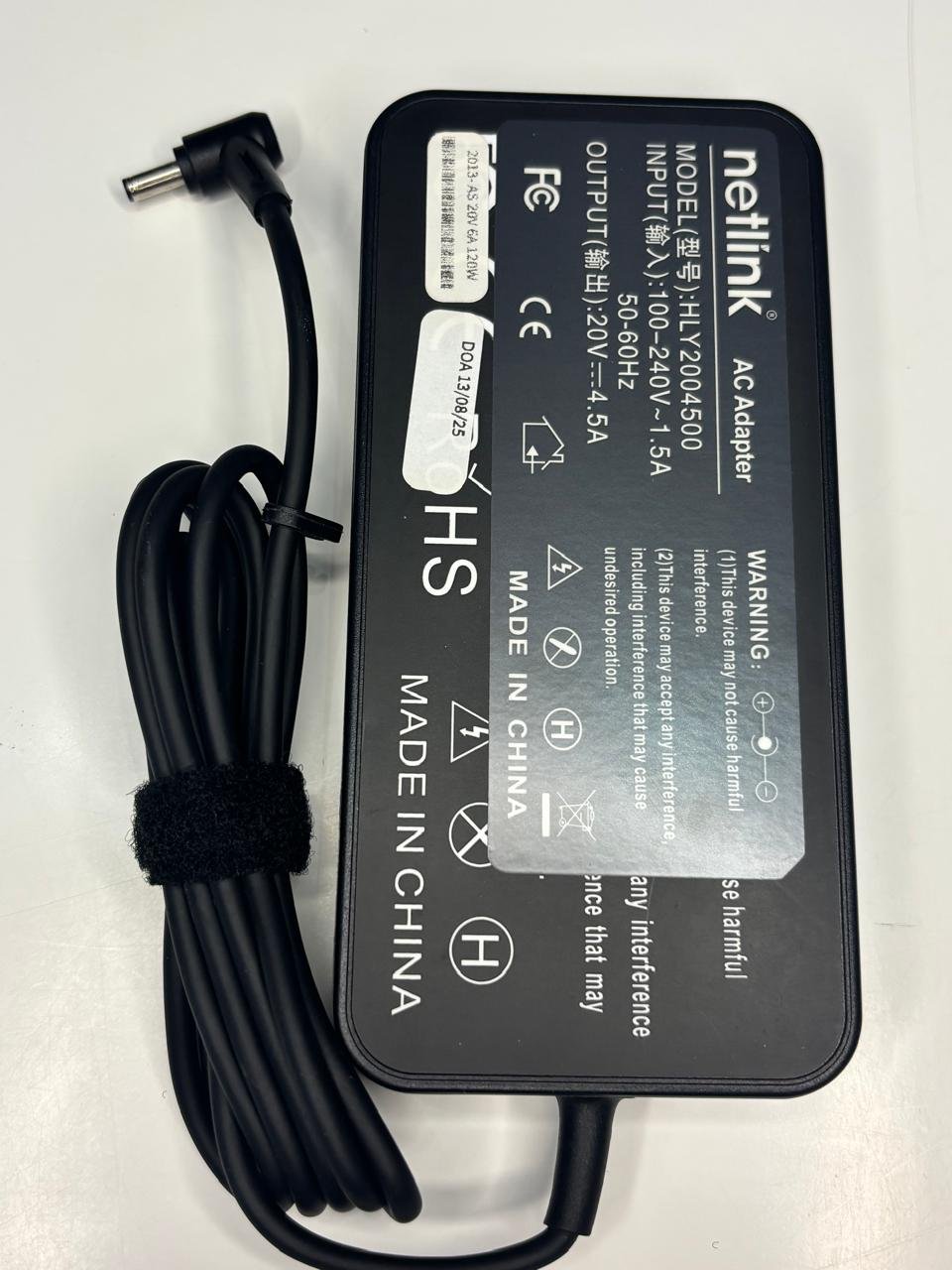 20V 6A 120W 4.5 x 3.0mm Charger ADP-120CD B Compatible with ASUS ZenBook A17-120P2A Q546FD Q546F Q547FD Q537FD Q547F Q537 UX534FT