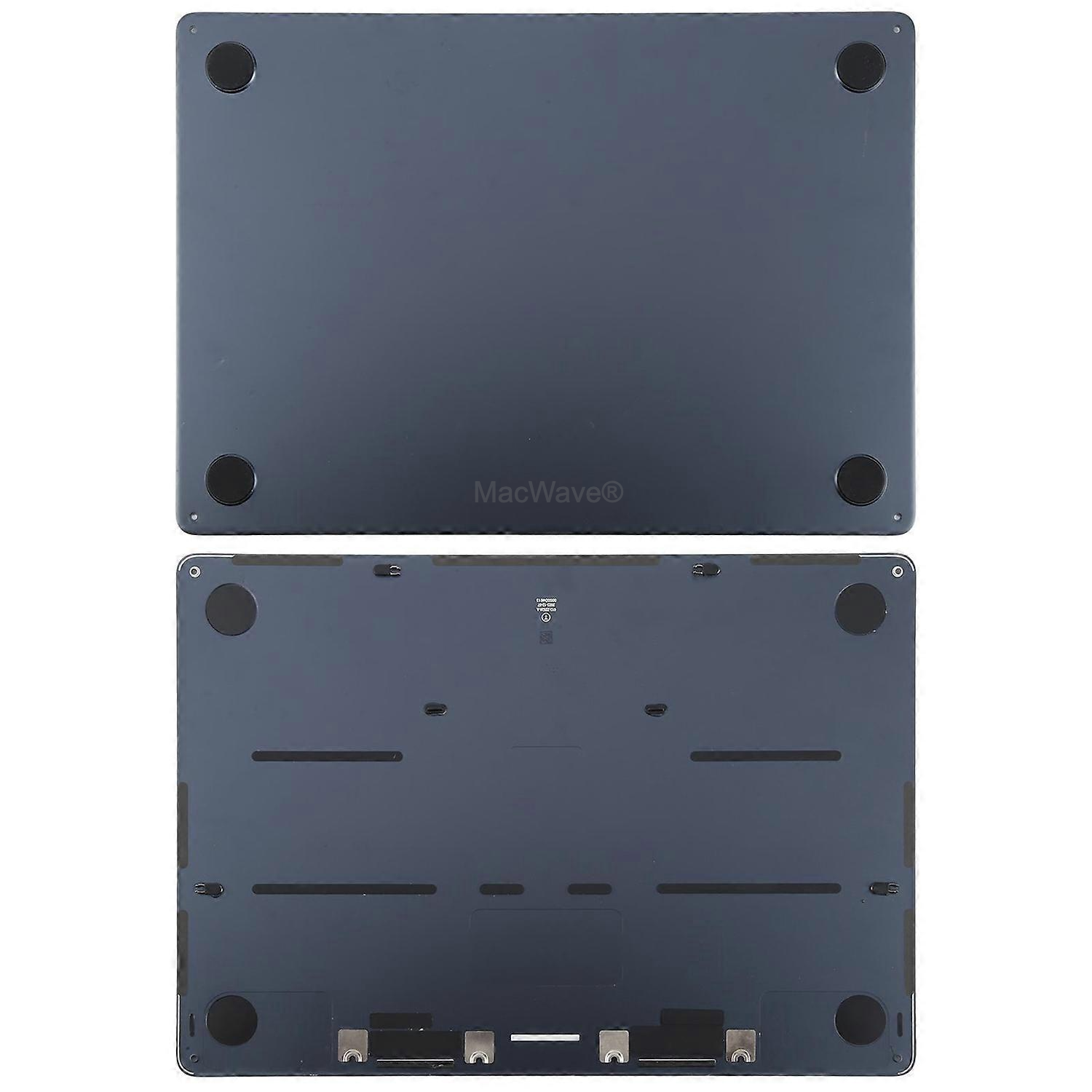 Genuine A3114 Bottom Case for MacBook Air 15.3" M3, A2941 M2 Midnight Blue (2023-2024)