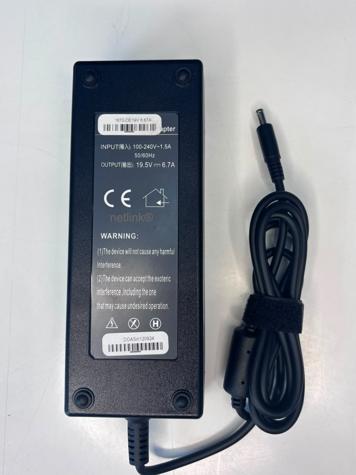 130W 19V 6.67A 4.5*3.0 AC Adapter Charger for Dell Precision Dell XPS , Dell Precision Series